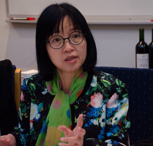 吳少姬副主席正在發(fā)表講話