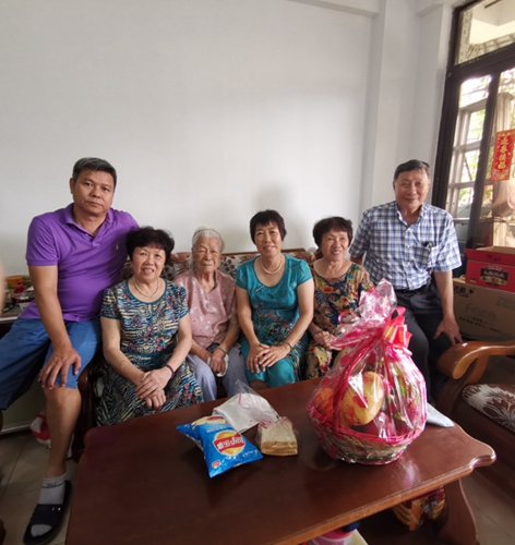 探訪95歲的桂蘭姨。